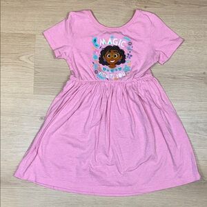 Disney ENCANTO Pink Magic Awaits short sleeve Dress